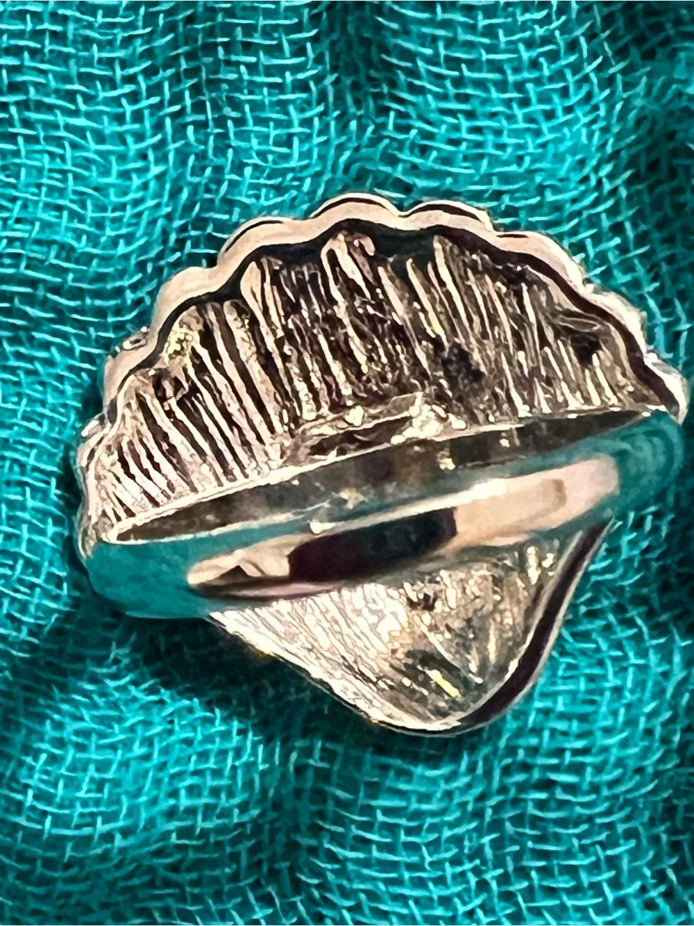 Silver Shell Statement Ring - Women Jewelry
